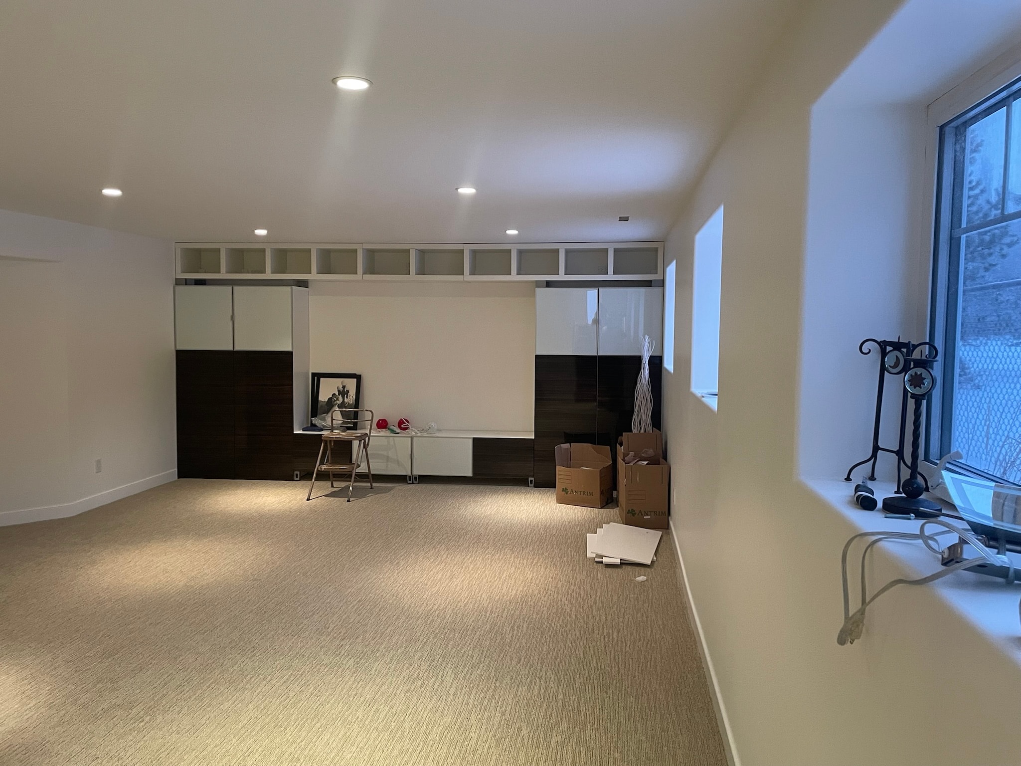Basement after renovation — pair 2